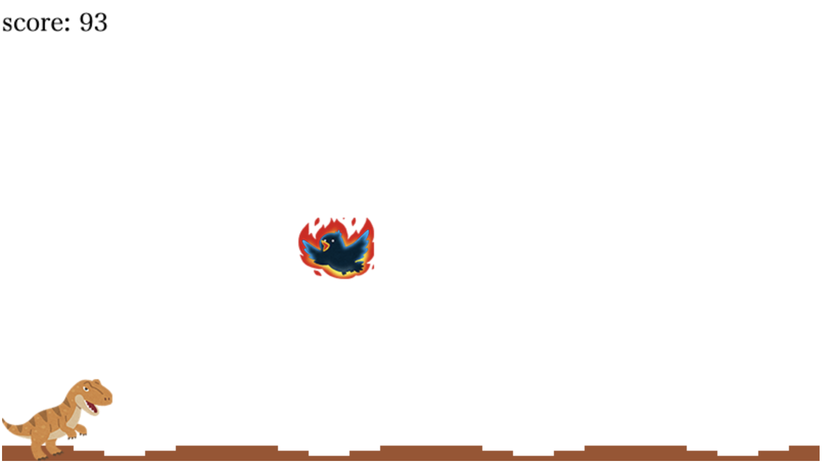 dino-game screenshot 2