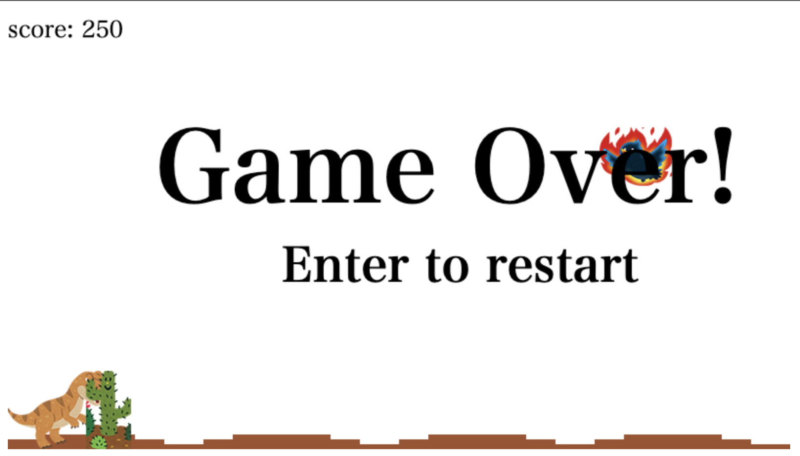 dino-game screenshot 3
